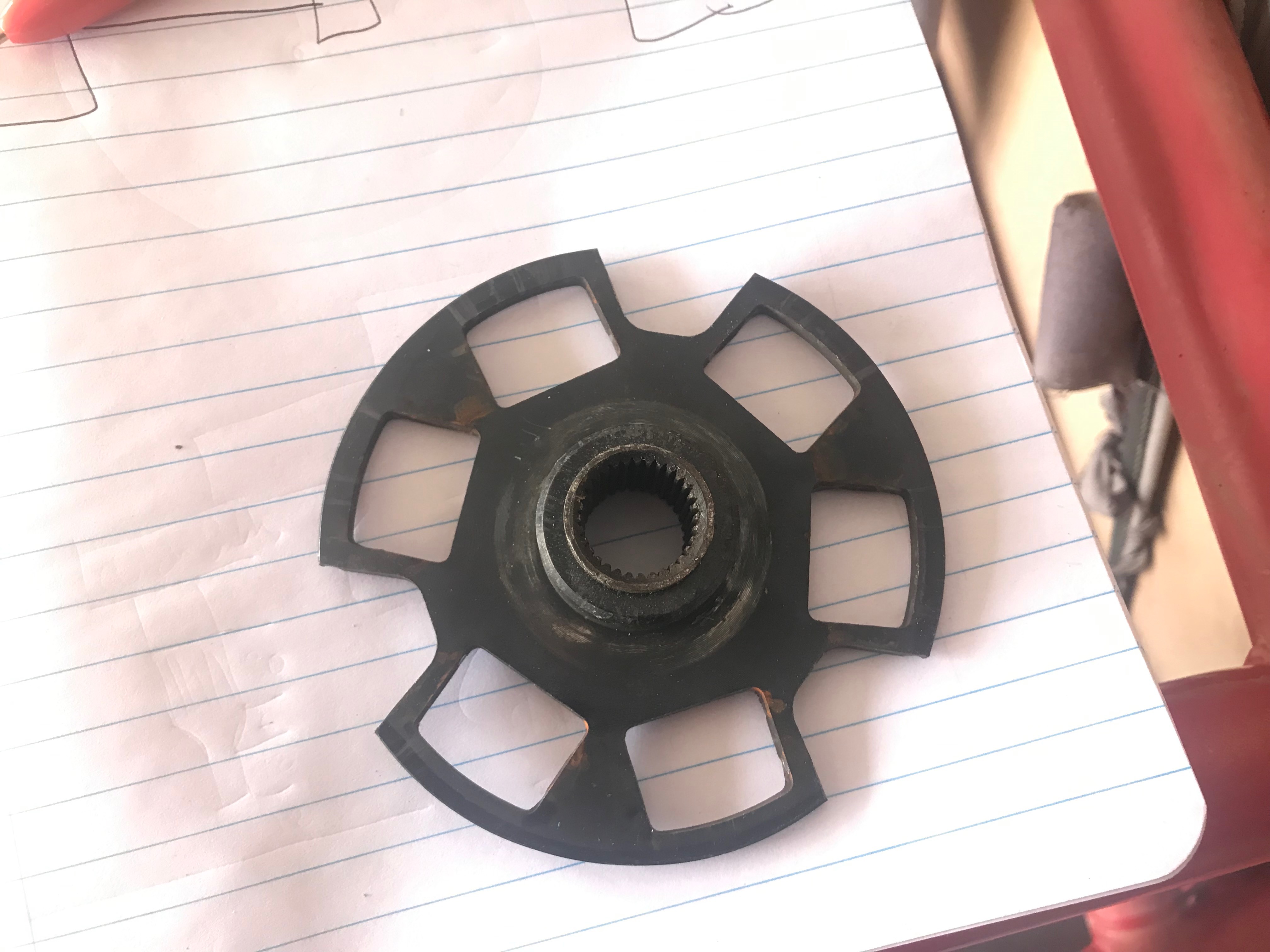 Clutch Spline